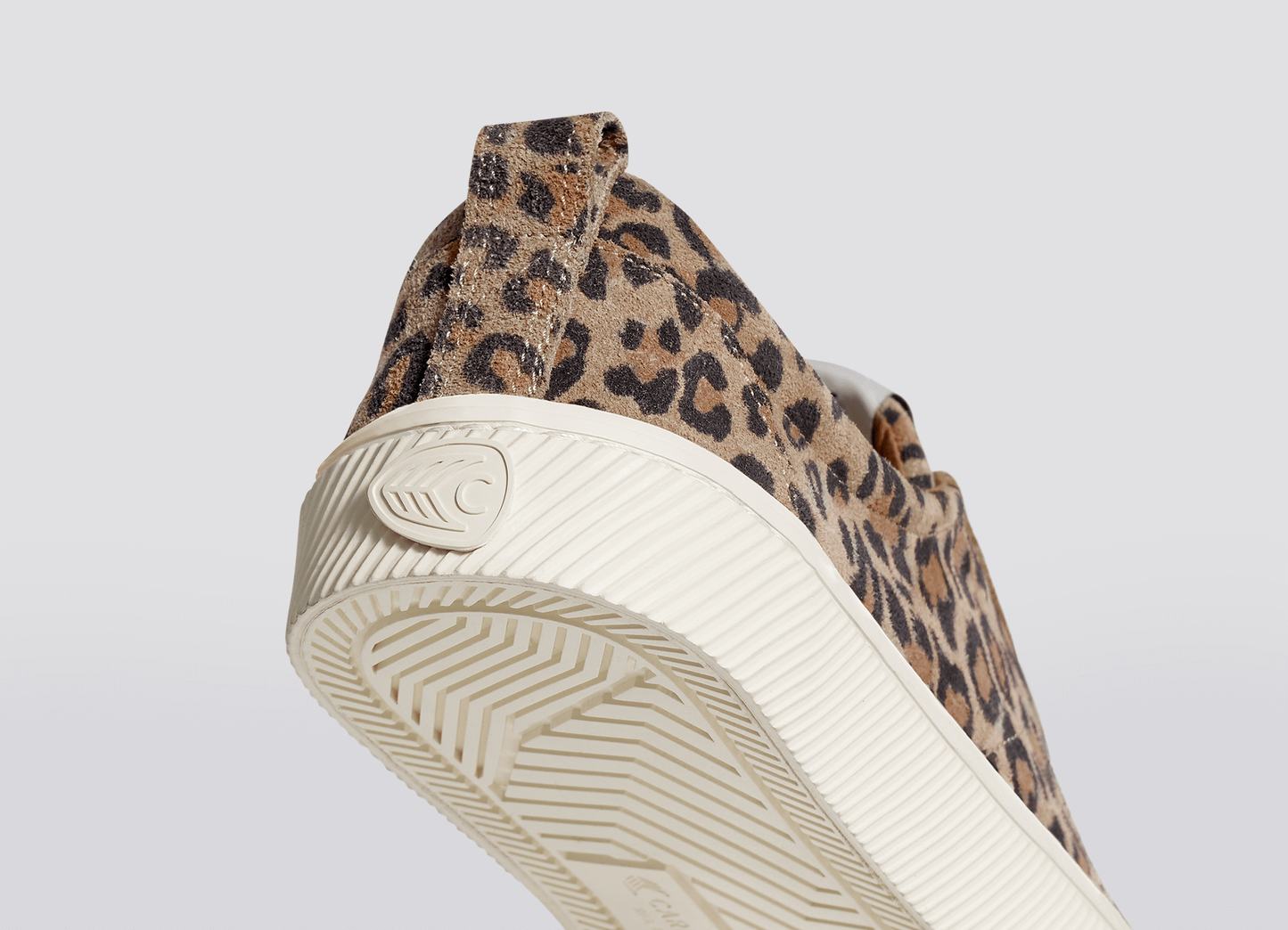OCA Low Leopard Print Suede Sneaker
