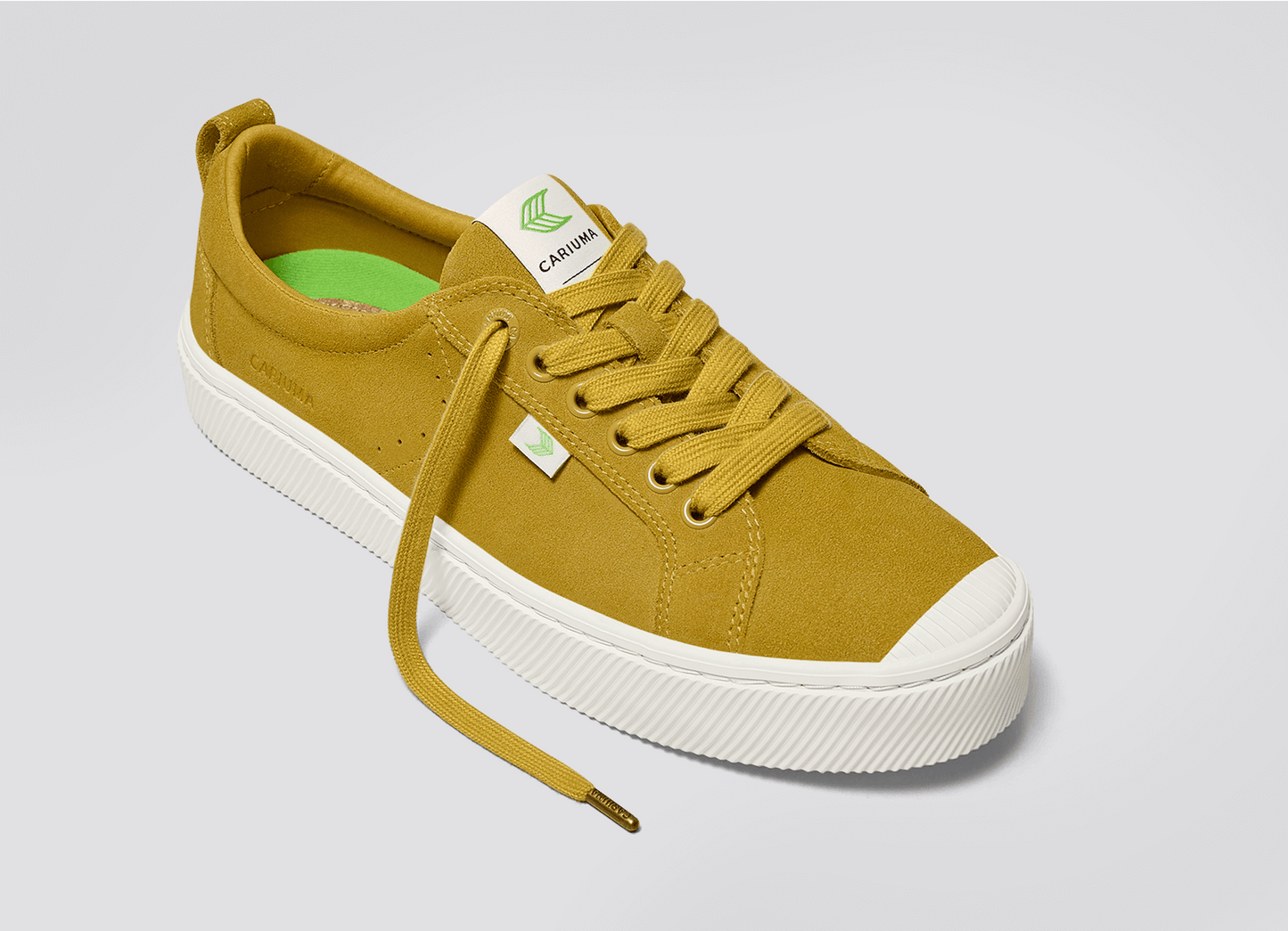 Tenisky OCA Low Lemon Curry Suede