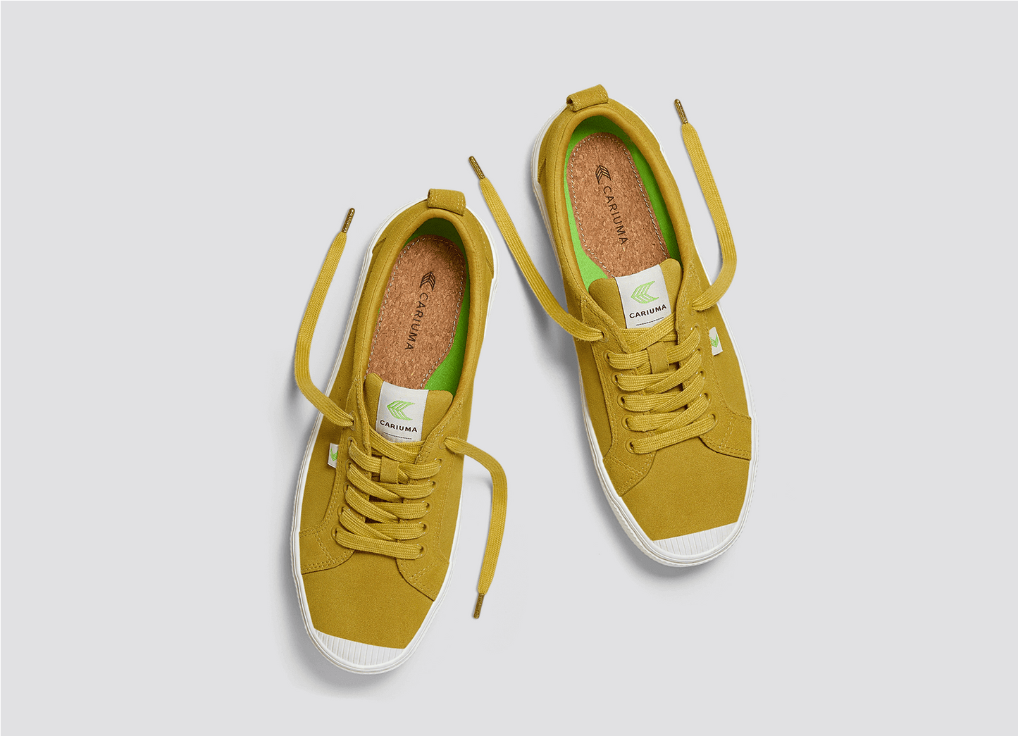 Tenisky OCA Low Lemon Curry Suede