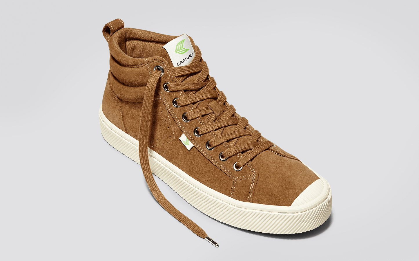 OCA High Camel Suede Sneaker