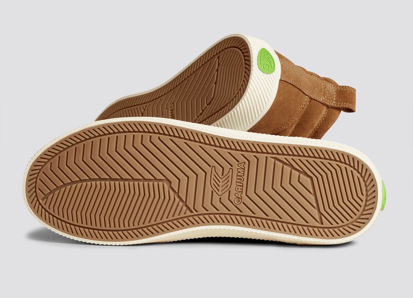OCA High Camel Suede Sneaker