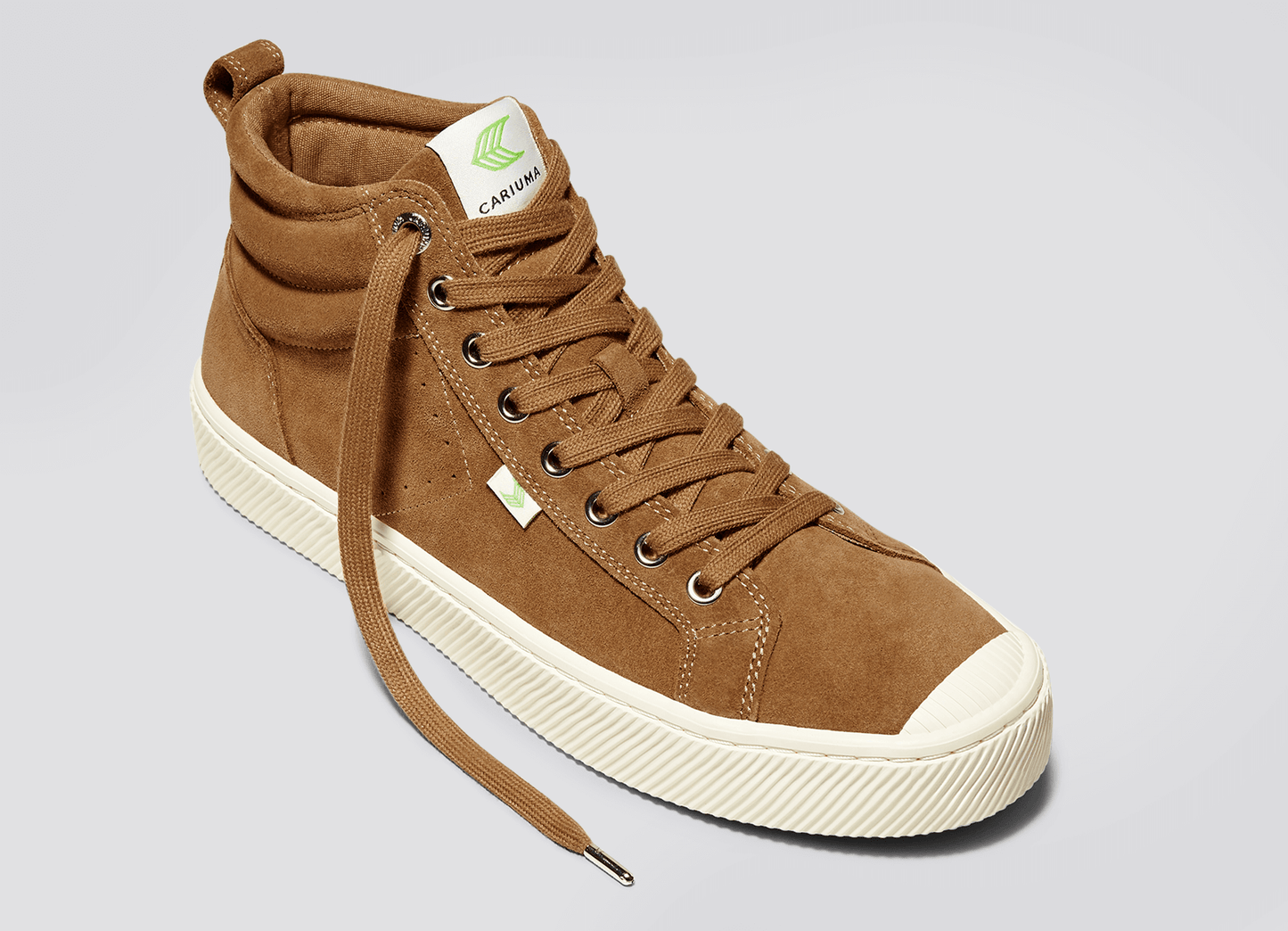 OCA High Camel Suede Sneaker
