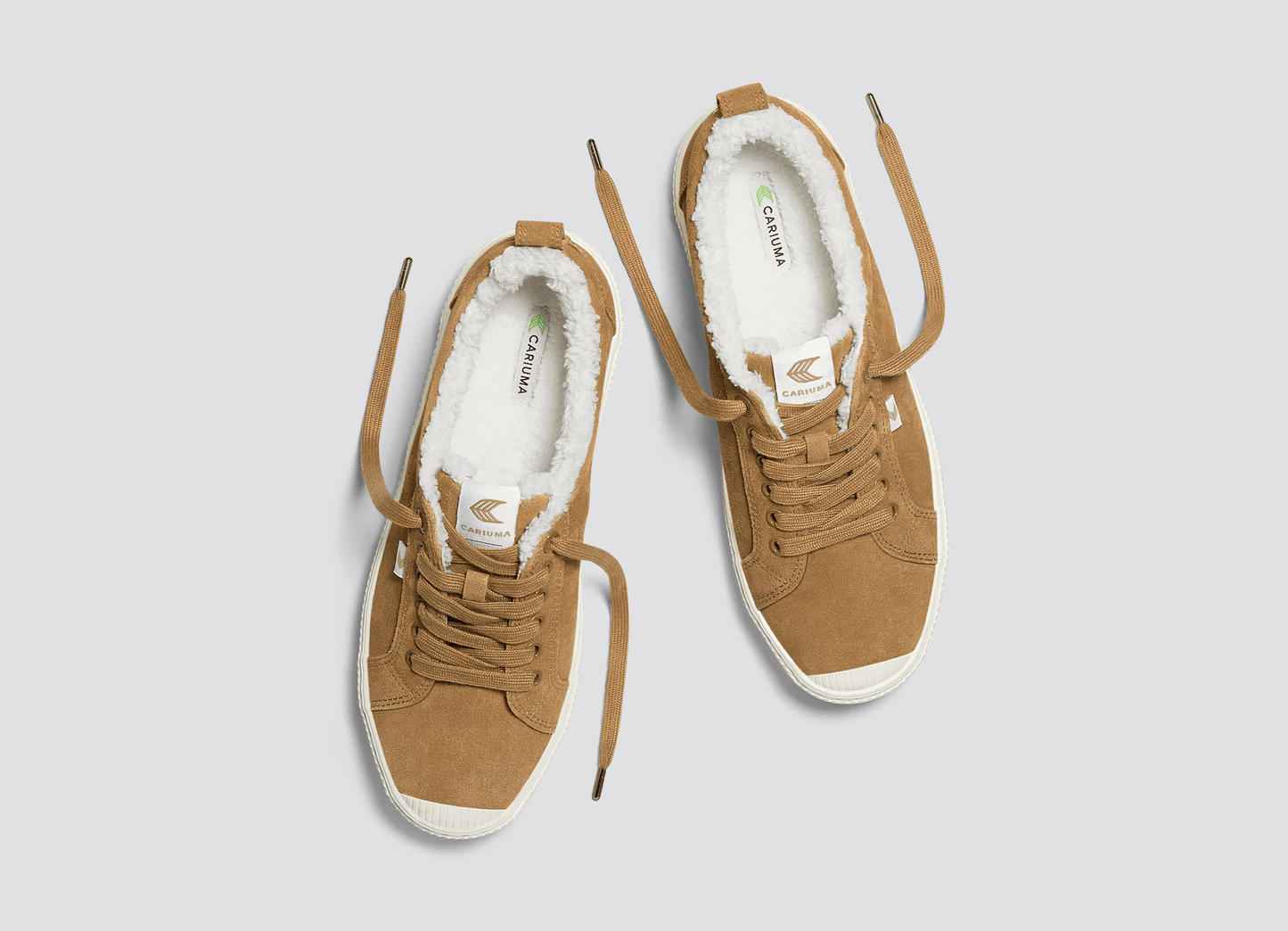 OCA Therma Low Camel Suede Sneaker