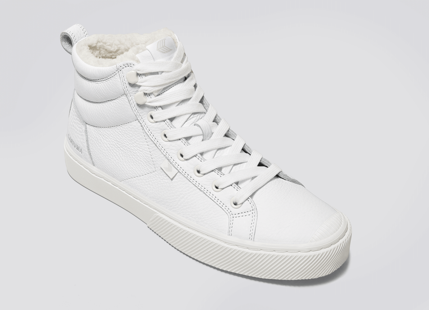 OCA Therma High Hooks White Premium Leather Boot
