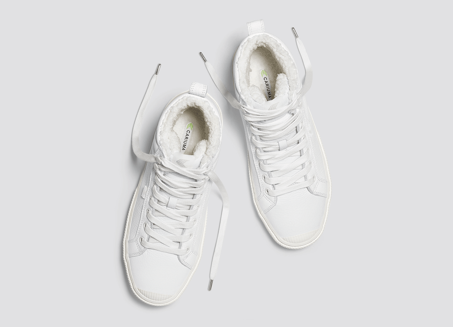OCA Therma High Hooks White Premium Leather Boot