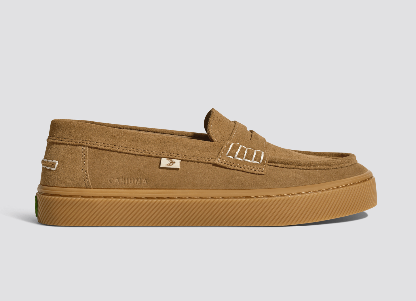 CAJU Loafer Gum Camel Suede