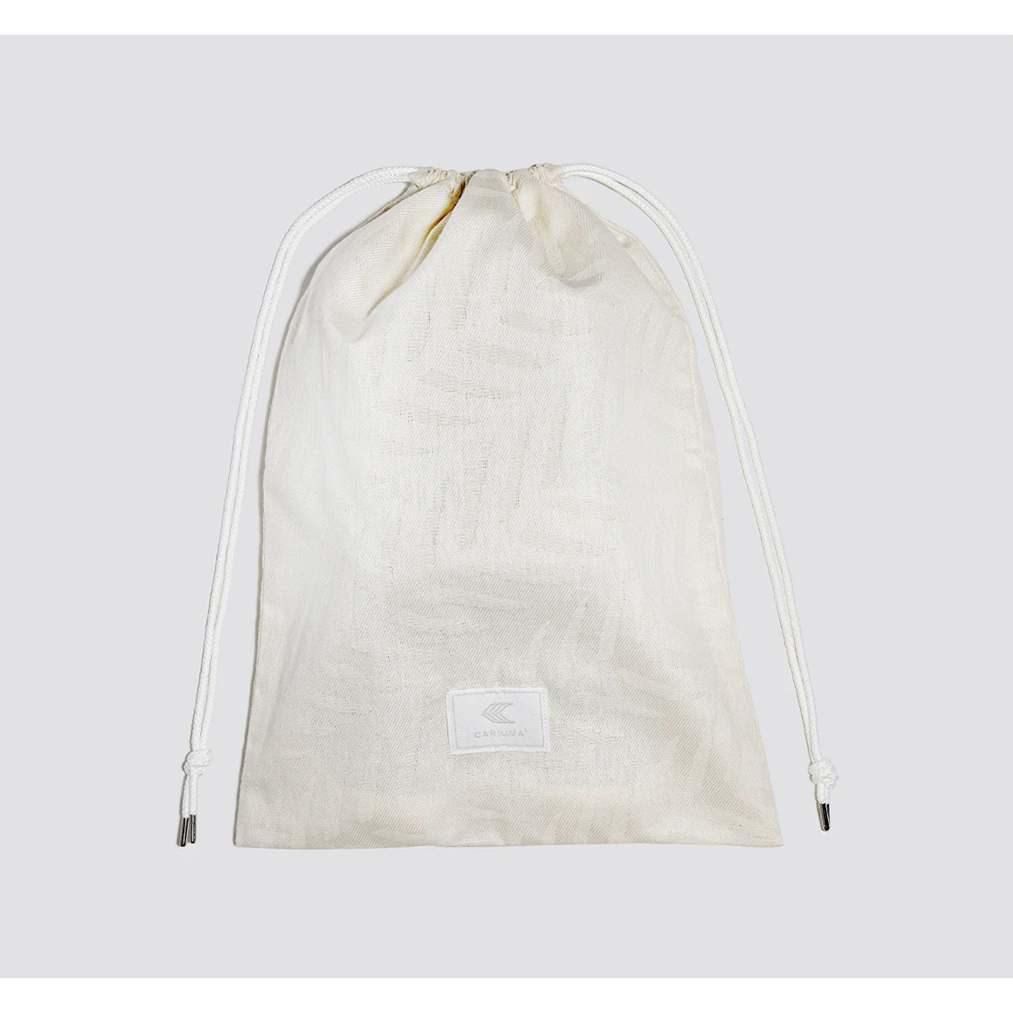 Organic Cotton Flannel White Shoebag