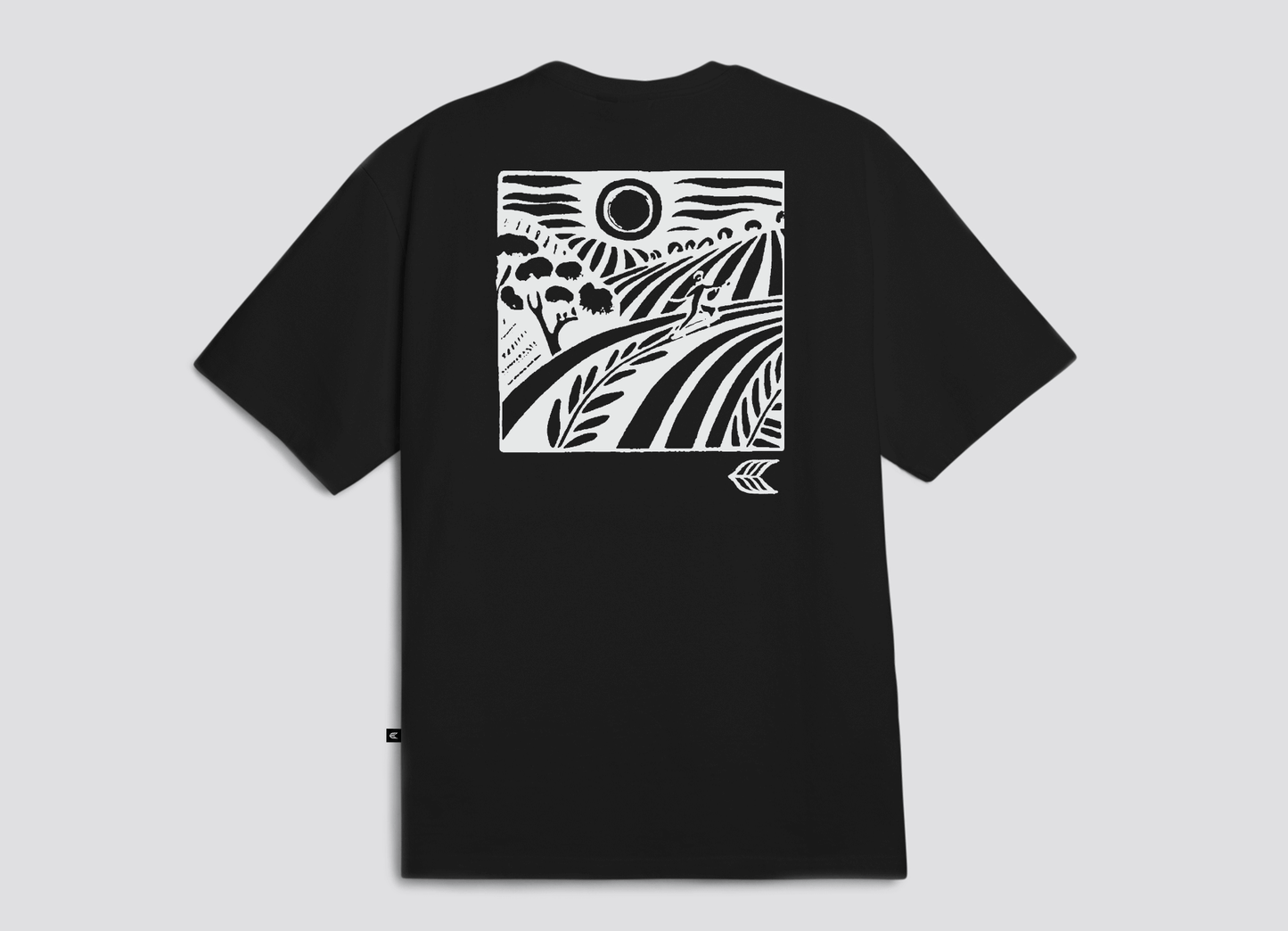 LUAN T-Shirt Black Olive Farming