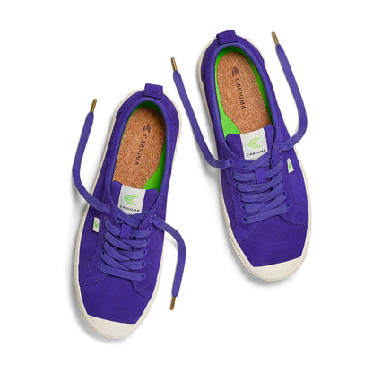 OCA Low Liberty Purple Suede Sneaker