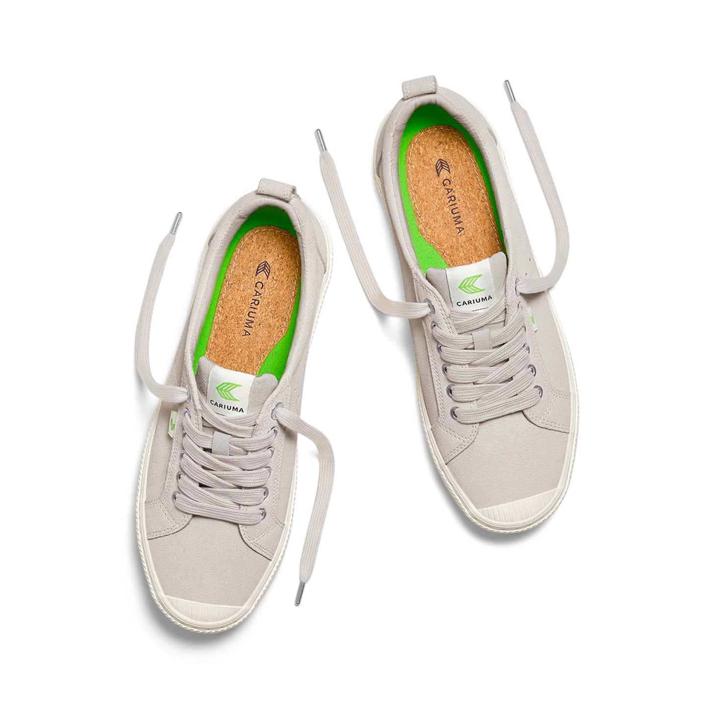 OCA Low Vintage White Suede Sneaker