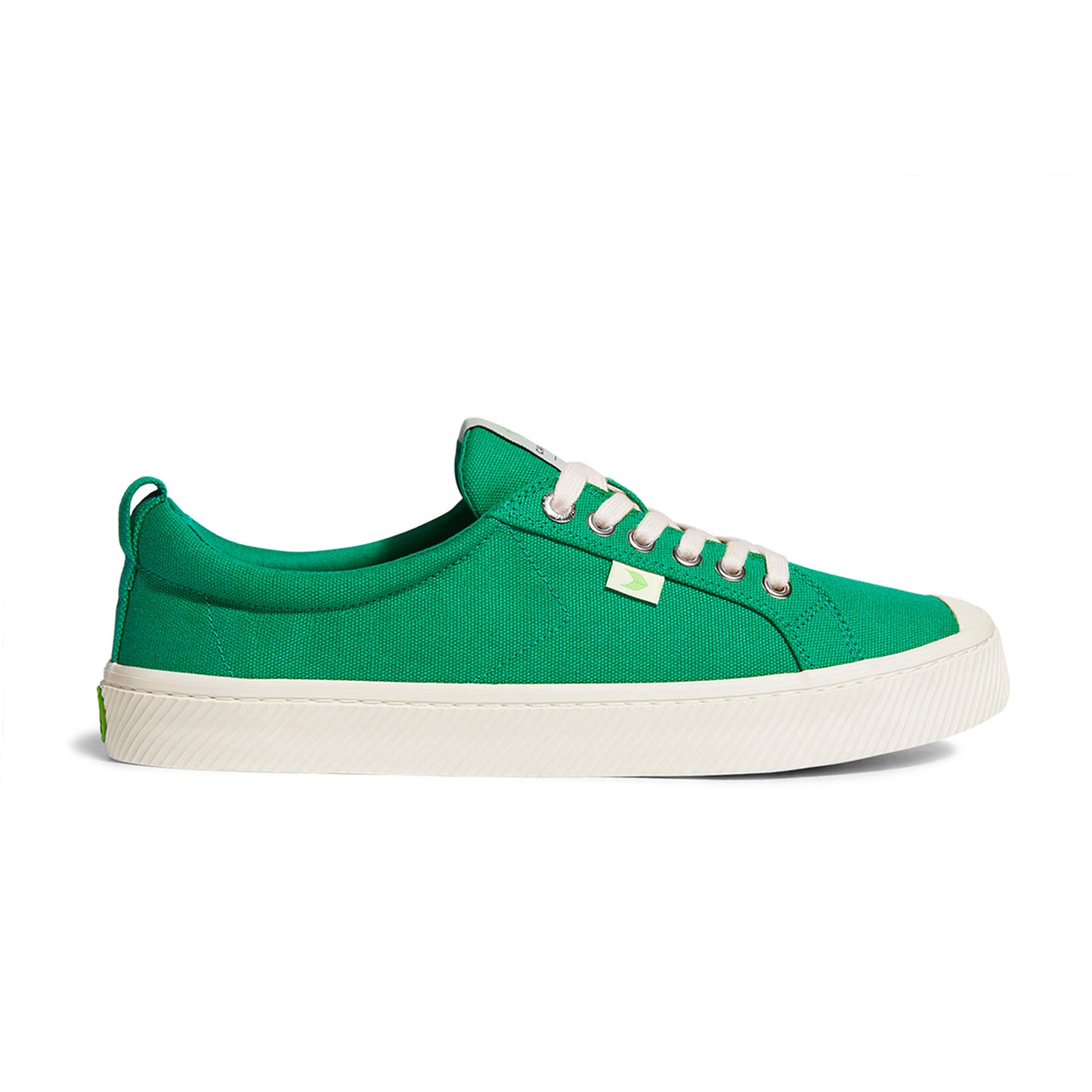 OCA Low Green Canvas Sneaker