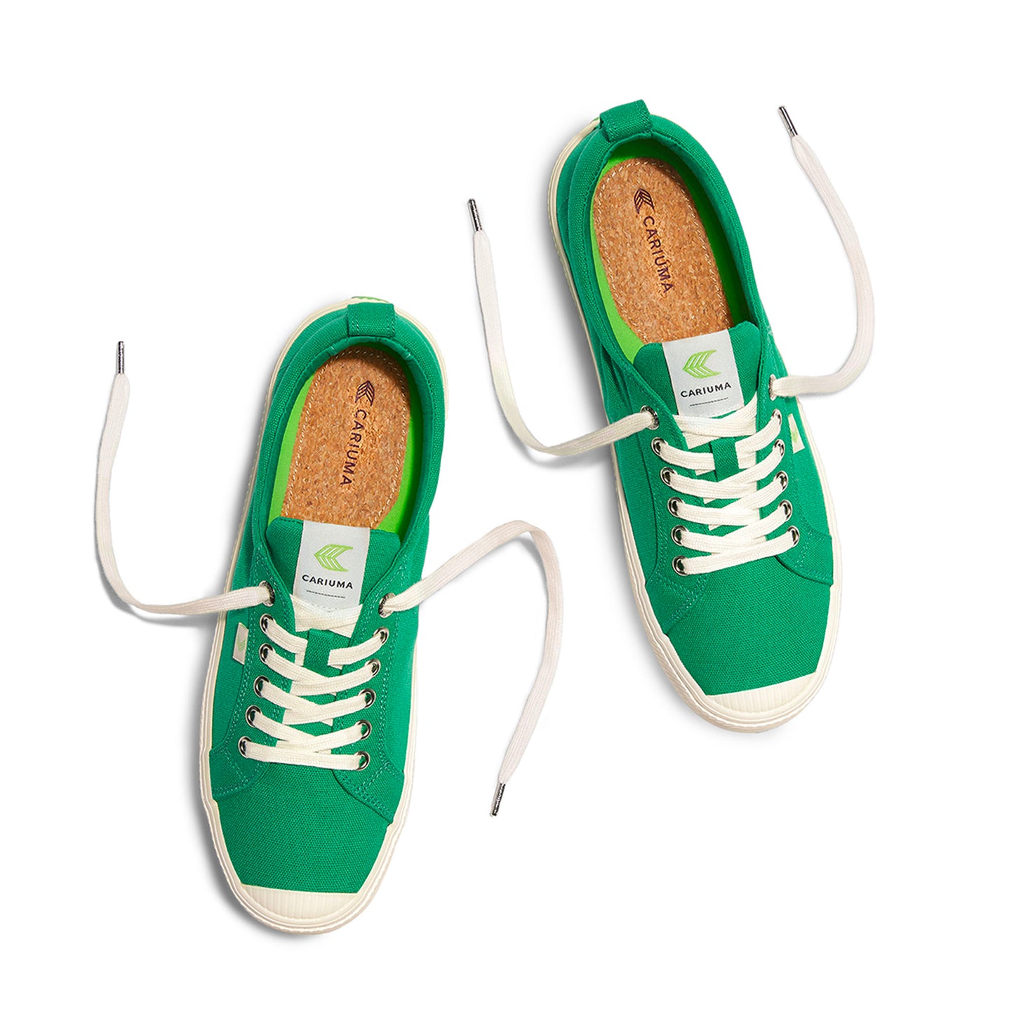 OCA Low Green Canvas Sneaker