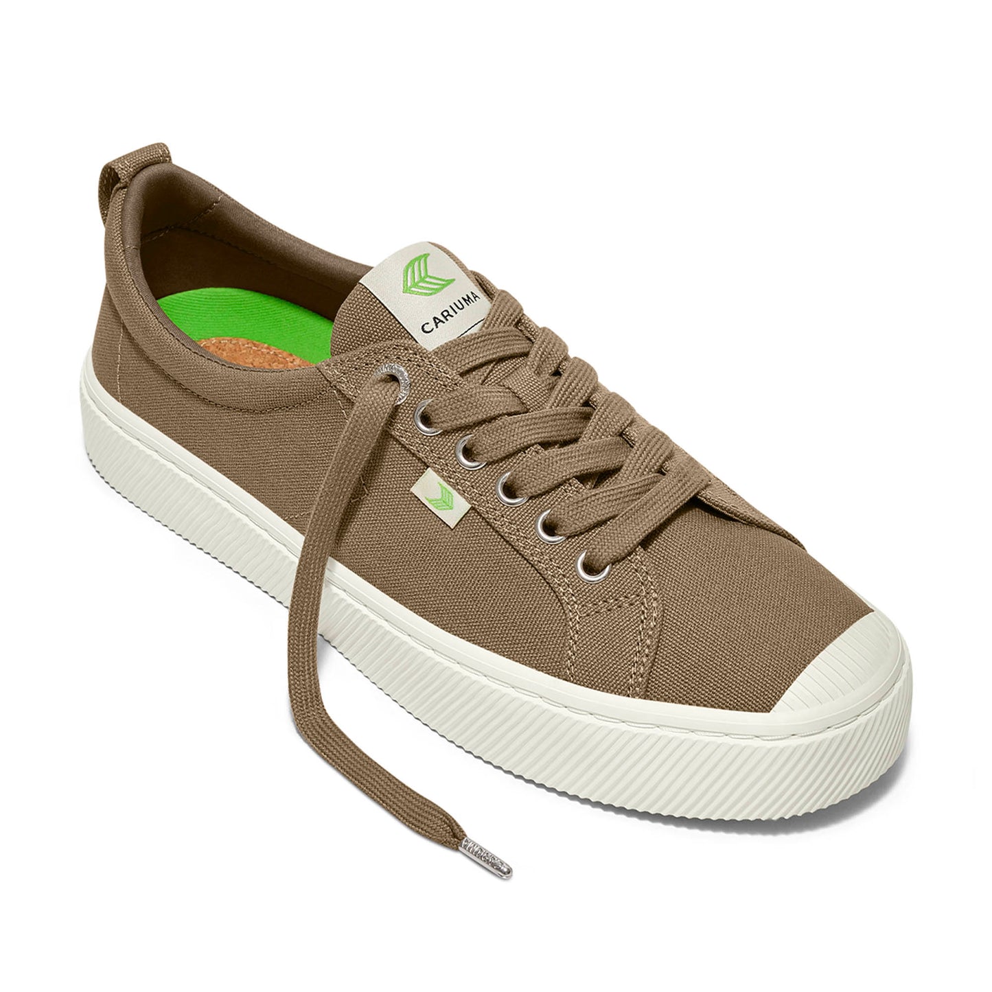 OCA Low Burnt Sand Canvas Sneaker