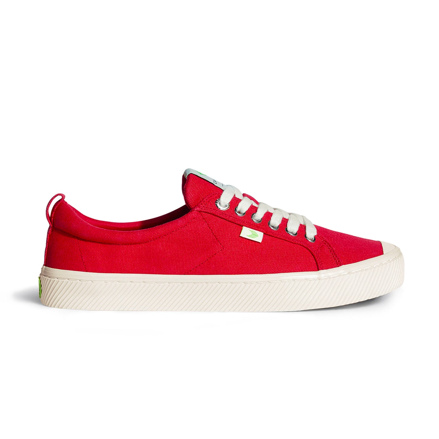 OCA Low Red Canvas Sneaker