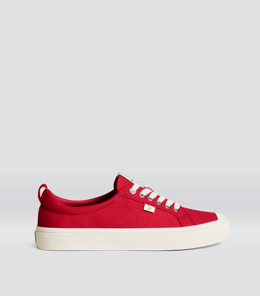 OCA Low Rose Canvas Sneaker