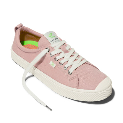 OCA Low Rose Canvas Sneaker