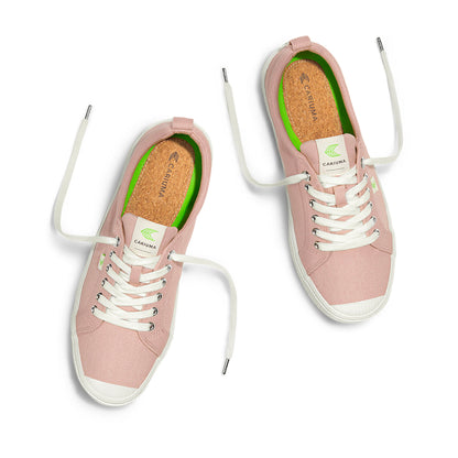 OCA Low Rose Canvas Sneaker