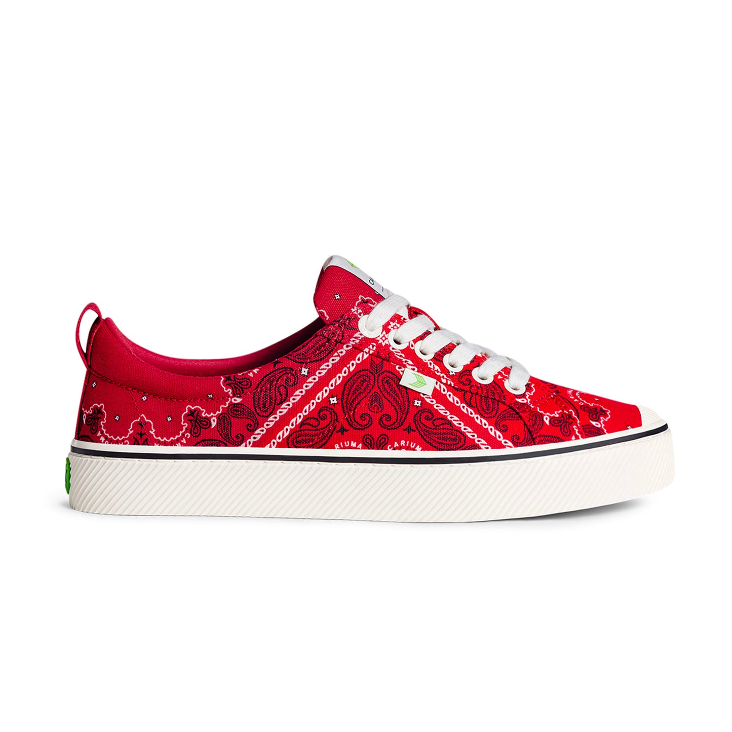 OCA Low Red Bandana Canvas Sneaker