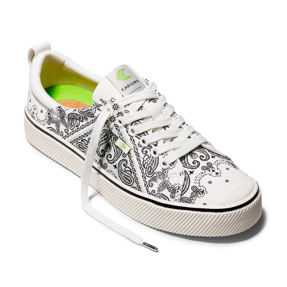 OCA Low Off-White Bandana Canvas Sneaker