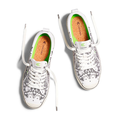 OCA Low Off-White Bandana Canvas Sneaker