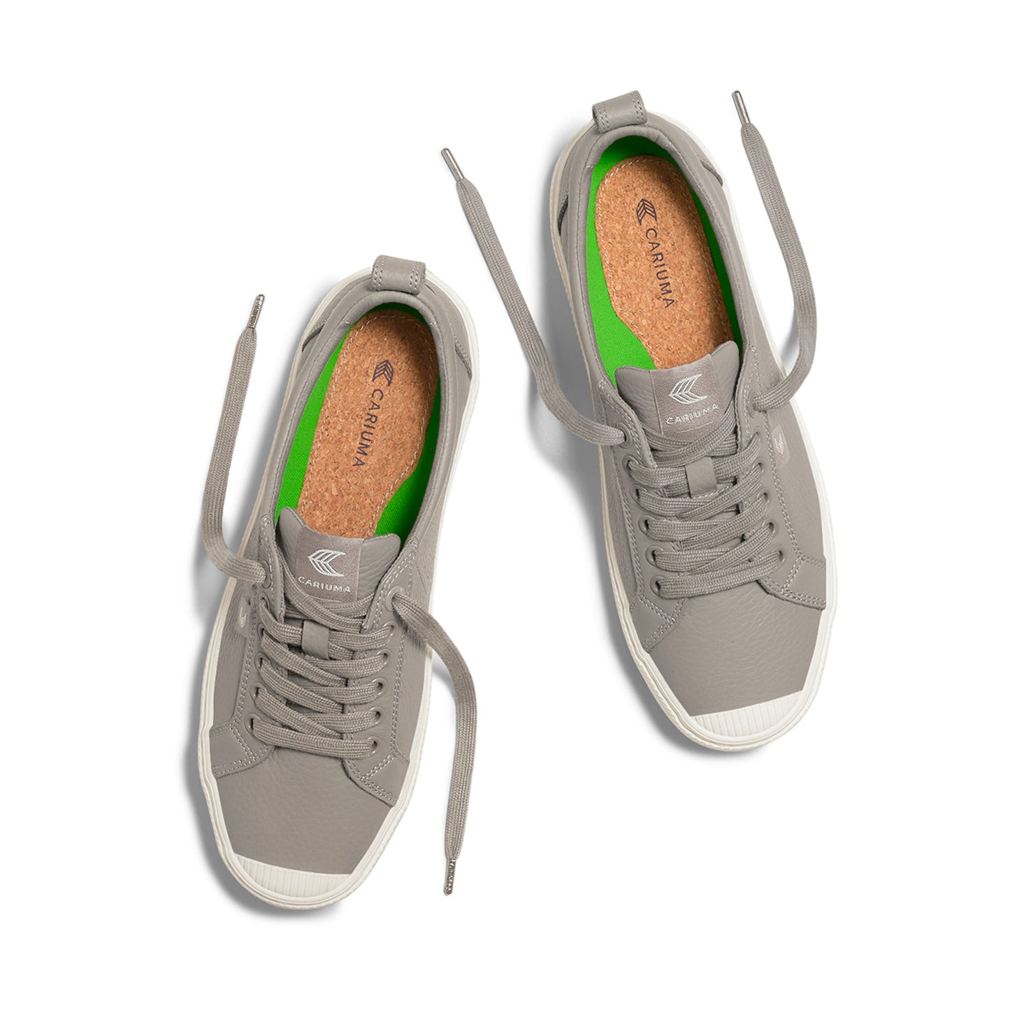 OCA Low Grey Premium Leather Sneaker