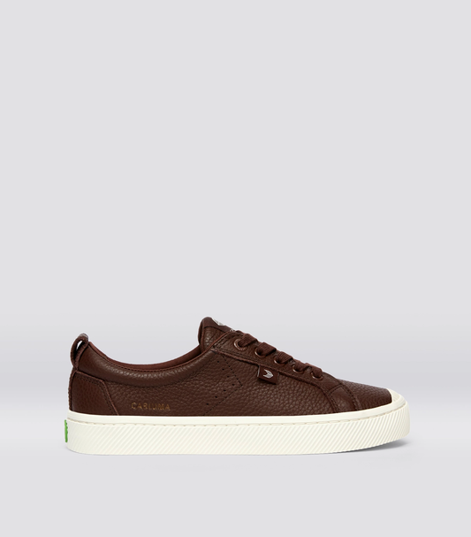 OCA Low Downtown Brown Premium Leather Sneaker