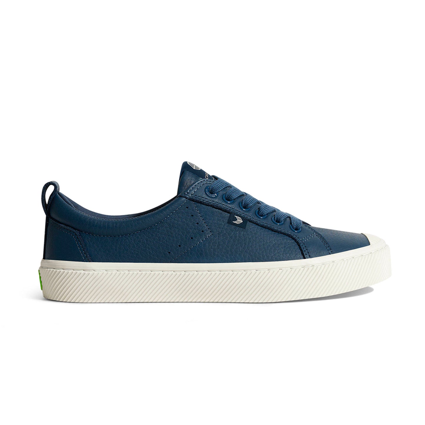 OCA Low Dark Denim Premium Leather Sneaker