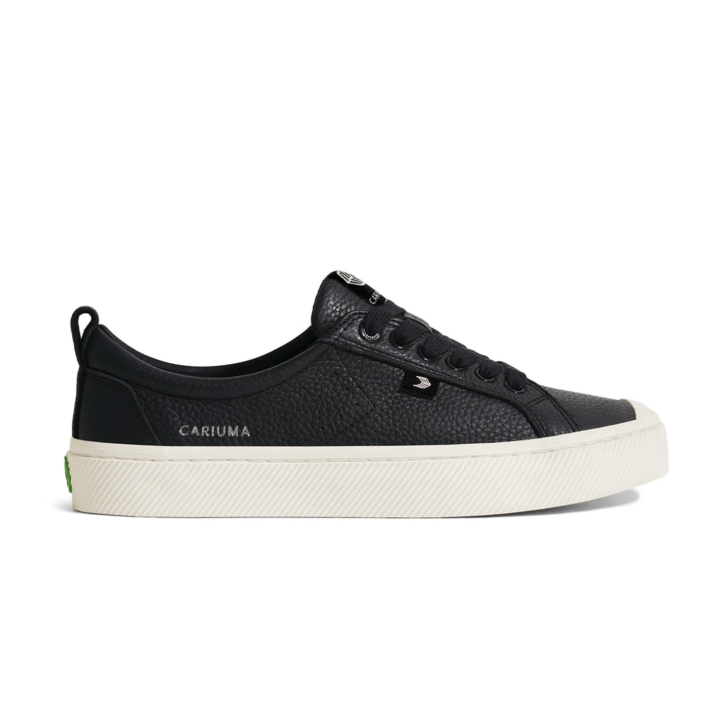 OCA Low Black Premium Leather Sneaker