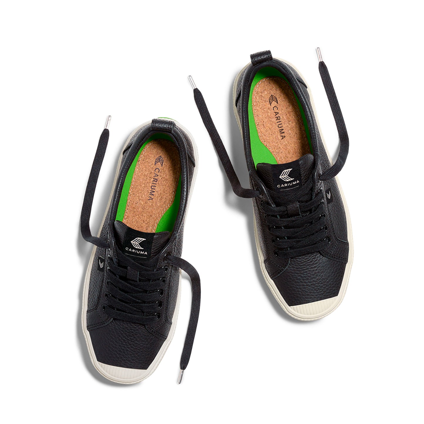 OCA Low Black Premium Leather Sneaker