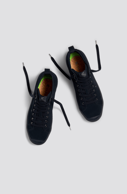OCA High All Black Suede Sneaker