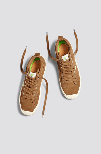OCA High Camel Suede Sneaker