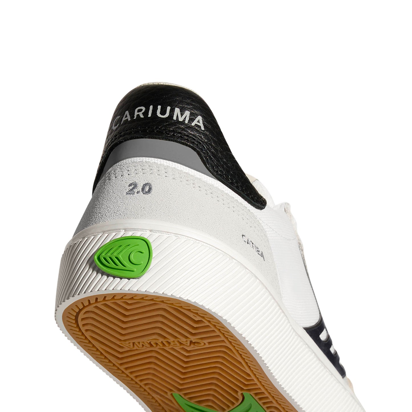 CATIBA PRO 2.0 Smoke White Suede Off-White Cordura Black Logo Sneaker