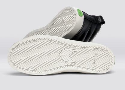OCA Therma High Black Premium Leather Sneaker