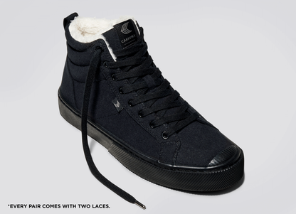 OCA Therma High All Black Suede Boot