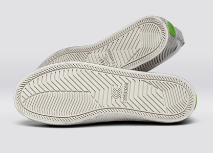 TOCA Vintage Warm White Diamond Leather and Suede Sneaker