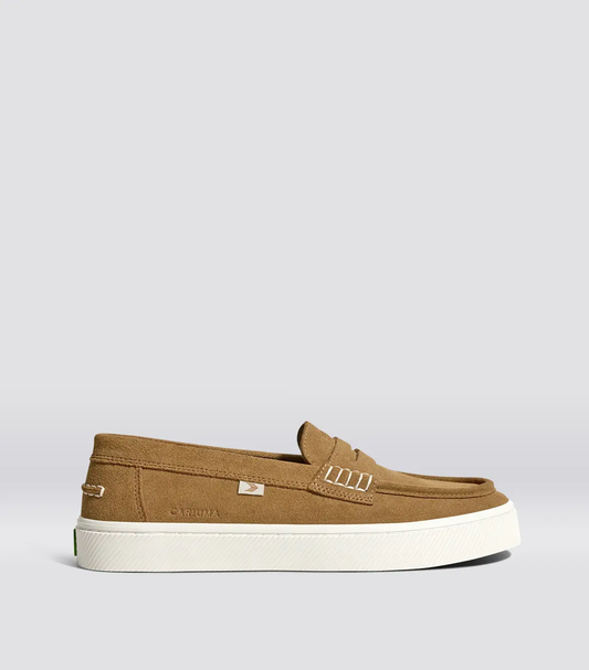CAJU Loafer Camel Suede