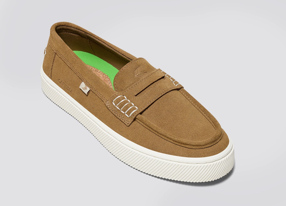 CAJU Loafer Camel Suede