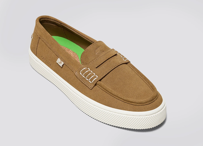 CAJU Loafer Camel Suede