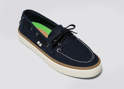 Mare Boat Shoe Navy Nubuck