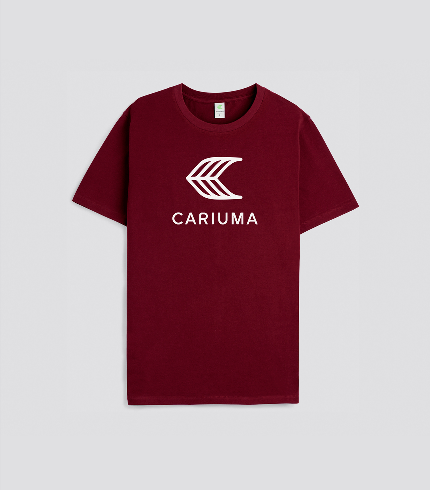T-Shirt Burgundy with Off-White Logo