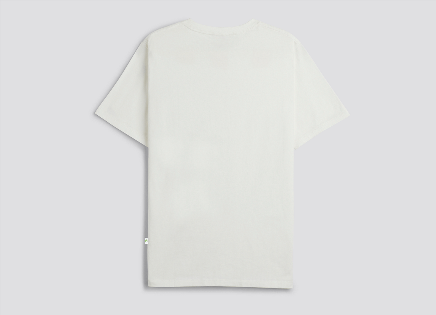 T-Shirt Off-White with Small Black Logo