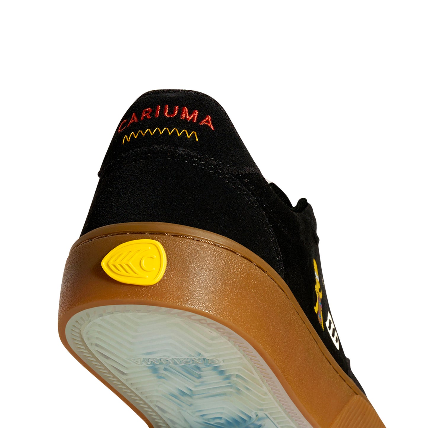 Simpsonovi NAIOCA Black Suede Bart Skateboard